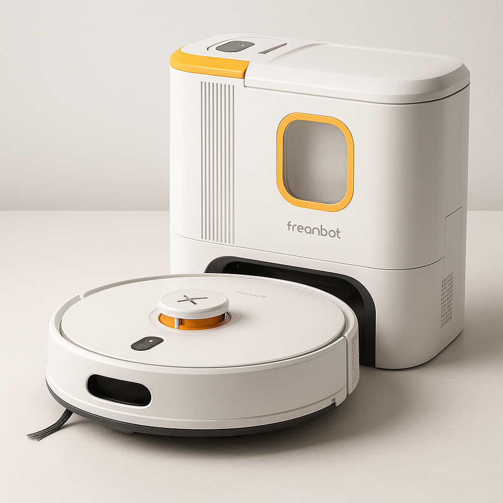 Freemdou AuraWash L12 All-in-One Robot Vacuum & Mop — product view 2