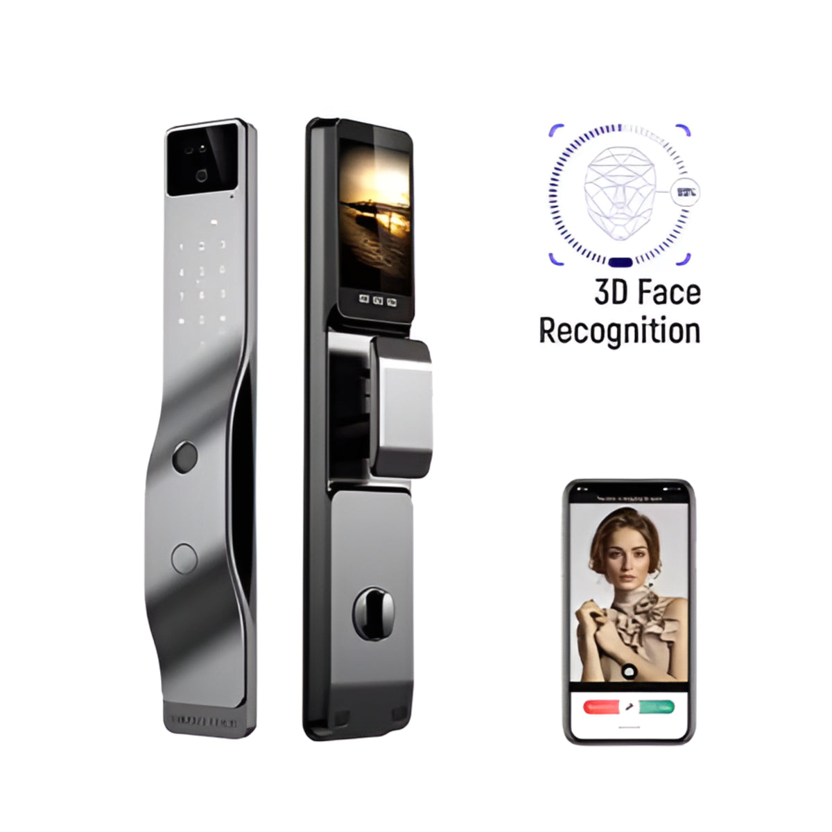 SilverCrest Vera3D Face Recognition Smart Lock